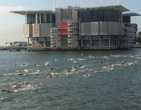 Triathlon di nuoto Lisbona