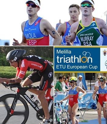 Competiciones del fin de semana del triatlón, Mola, Raña, Melilla