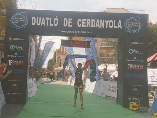 Paula Garcia Godino Campeona de España de Duatlón