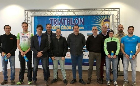 Presentación Triathlon internacional Portocolom 2016