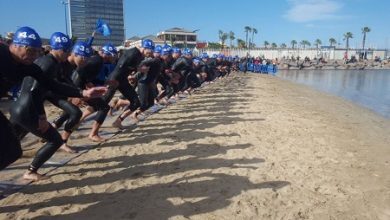 SAlida natación Copa Europa Melilla 2016