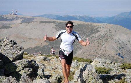 Carrera a pie en el triatlón de la Bola del Mundo