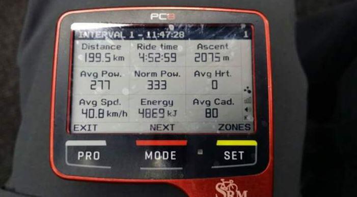 Compteur de puissance de cyclisme