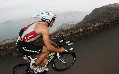 Eneko Llanos all'Ironman Lanzarote