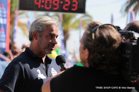Jorge Paulo Pereira, direttore della gara di triathlon di Cascais