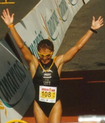 Maribel Blanco at the Ironman Lanzarote