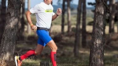 Ricardo abad , atleta skechers en el Ironman Lanzarote