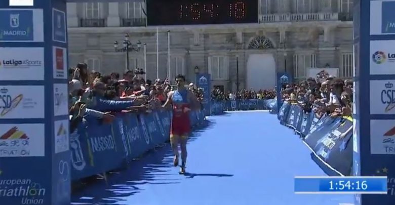 Antonio Serrat deuxième de la Coupe d'Europe Madrid