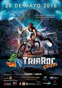 Poster Triaroc Triathlon Croix 2016