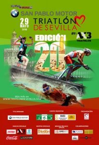 Séville 2016 Triathlon Poster