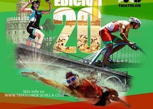Cartel Triatlón Sevilla 2016