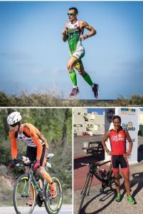 Saleta Castro, Miquel Blanchart et Víctor del Corral analysent les cours de l'Ironman Lanzarote