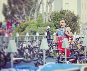 David Castro Spanischer Triathlon-Sprint-Meister 2016