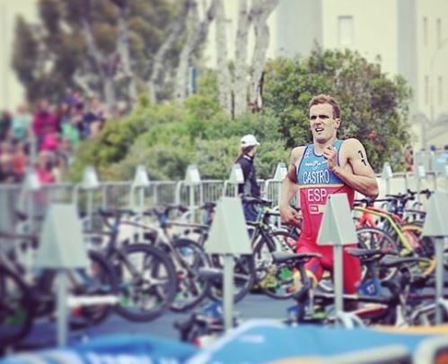 David Castro Campione spagnolo di triathlon sprint 2016