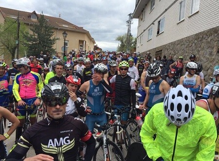 Segment cycliste neutralisé à Ecotrimad