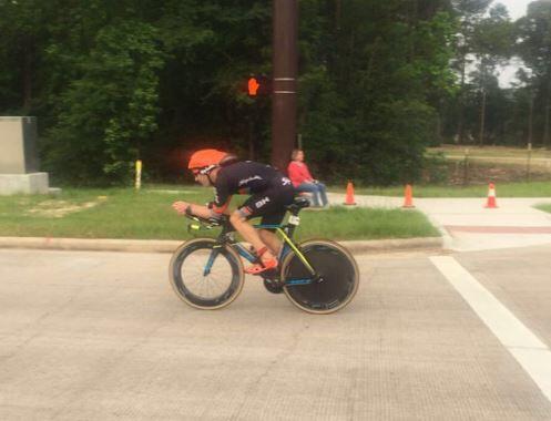 Eneko Llanos in the Texas Ironman