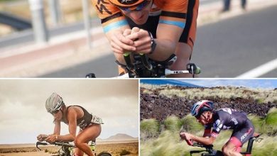 Eneko Llanos, Clementa alonso y Saleta Castro en Ironman Texas
