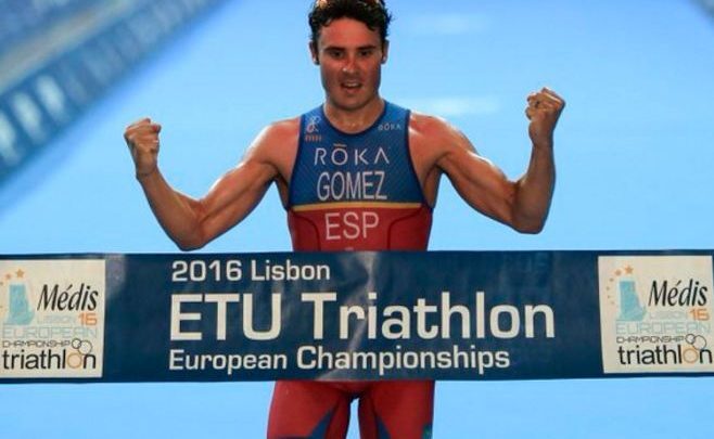 Gomez Noya Triathlon European Champion