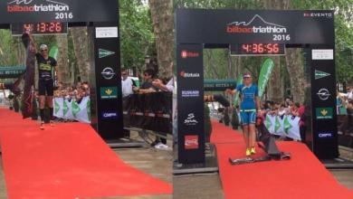 Ganadores Bilbao Triathlon 2016