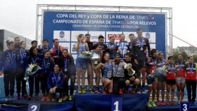 Podium Copa del Rey y de la Reina