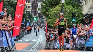 Meta del Triatlón KM0
