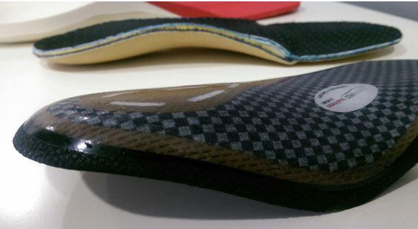 Orthopedic insoles for the runner