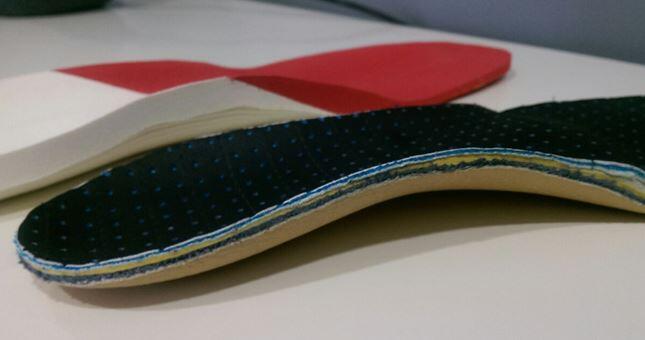 Orthopedic insoles for the triatelta