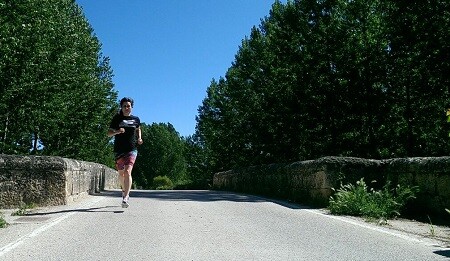 Cristina Running through the Duero