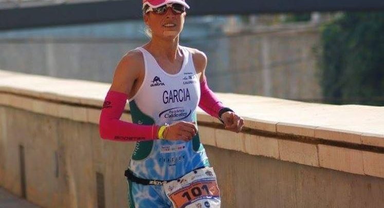 Mavi García, duathlete