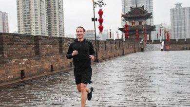 Marck Zuckerberd corriendo en China