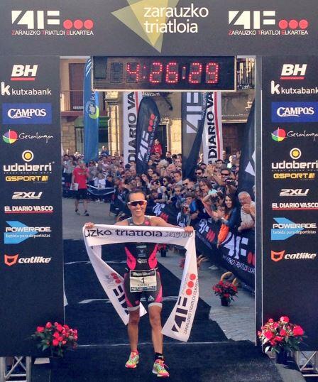 Ainhoa ​​Murua gewinnt den Zarautz Triathlon 2016