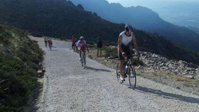 Triatlón Bola Mundo subida ciclista