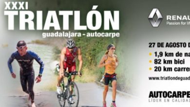 Cartel Triatlón Guadalajra 2016