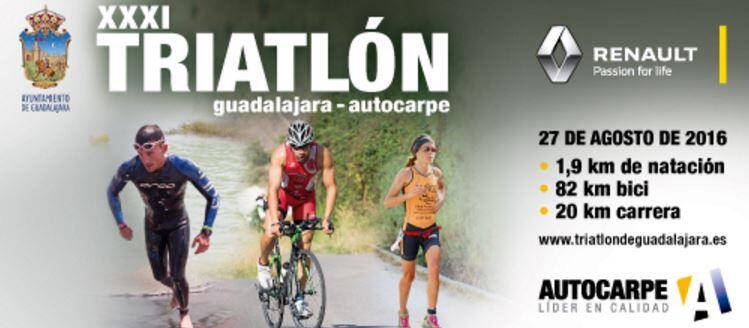 Guadalajra 2016 Triathlon-Plakat