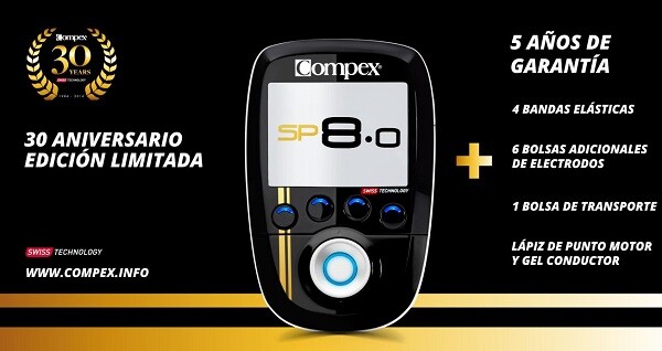 Compex sp8.0 Edição Ouro