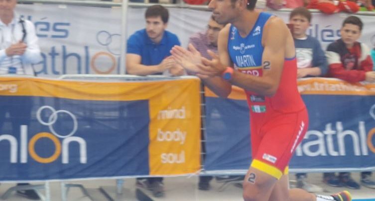 Emilio Martín plata en el Campeonato del Mundo de Duatlón en Aviles