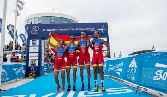 Spain gets the Gold in the mixed relays in Aviles