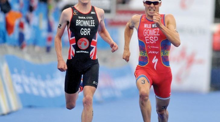 Sprint Noya und Jonathan Brownlee