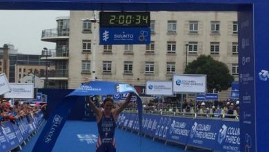 Gwen Jorgensen vence en Series Mundiales Leeds