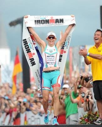 Mirinda Carfrae record dell'Ironman Austria