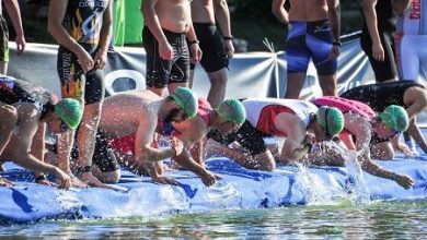 POnton Salida Triathon Series Madird