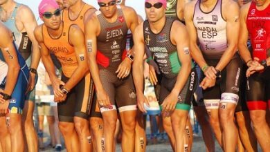 Salida natación Campeonato España Triatlón MD Valencia