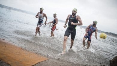 Salida Natación Triatlón Calima Desafío Posadas.