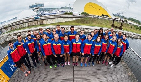 Selección Española duatlón en Aviles