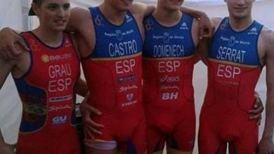 Triarmada sub23 en el Campeonato de europa de Triatlón