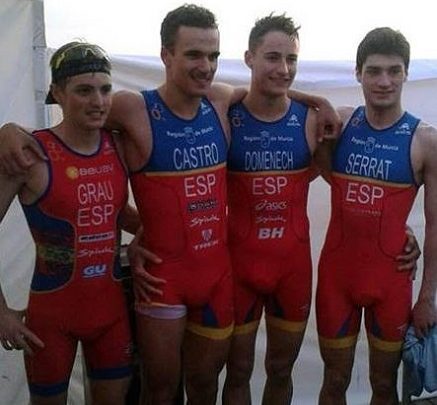 Triarmada sub23 in the European Triathlon Championship