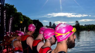 Salida Triathlon Series Madrid 2016