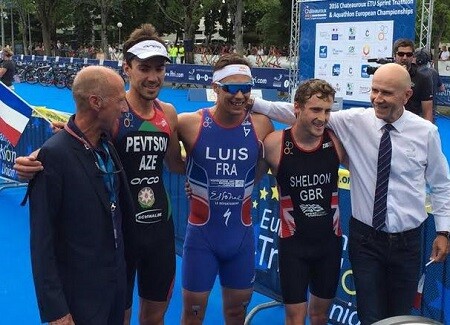 Vicent Luis Sprint 2016 Triathlon European Champion