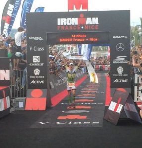 Victor Corral gagne l'Ironman Nice 2016