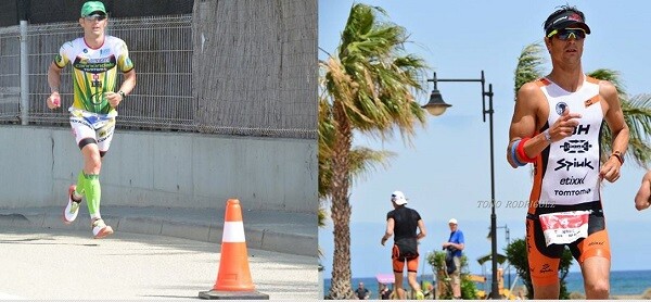 Victor del Corral und Miquel Blanchartt beim Ironman in Nizza